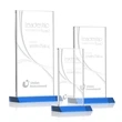 Keane Liquid Crystal™ Award - Sky Blue | https://www.bestnamebadges.com