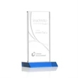 Keane Liquid Crystal™ Award - Sky Blue | https://www.bestnamebadges.com
