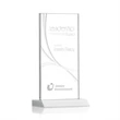 Keane Liquid Crystal™ Award - White | https://www.bestnamebadges.com