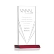 Seaford Liquid Crystal™ Award - Red | https://www.bestnamebadges.com