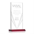 Seaford Liquid Crystal™ Award - Red | https://www.bestnamebadges.com