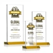 Bolton VividPrint™ Award - Amber | https://www.bestnamebadges.com