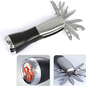 Multi-Tool Flashlight | https://www.bestnamebadges.com