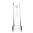 Milnerton Award on Base - Clear | https://www.bestnamebadges.com