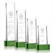 Milnerton Award on Base - Green | https://www.bestnamebadges.com