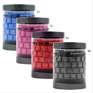 Silicone Folding Wireless Bluetooth Keyboard