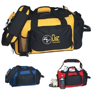 Deluxe Sports Duffel Bag | https://www.bestnamebadges.com