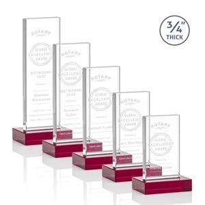 Holmes Award - Red | https://www.bestnamebadges.com