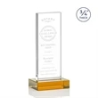 Holmes Award - Amber | https://www.bestnamebadges.com