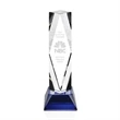 President Award on Base - Blue | https://www.bestnamebadges.com