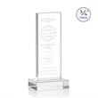 Holmes Award - Clear | https://www.bestnamebadges.com