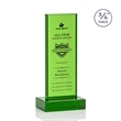 Hathaway Award - Green | https://www.bestnamebadges.com