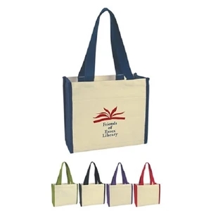 Heavy Cotton Canvas Tote Bag | https://www.bestnamebadges.com