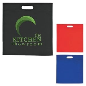 Large Heat Sealed Non-Woven Exhibition Tote Bag | https://www.bestnamebadges.com