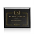 Merano Plaque - Gold | https://www.bestnamebadges.com