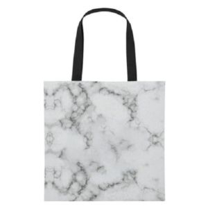 Marbled Tote Bag | https://www.bestnamebadges.com