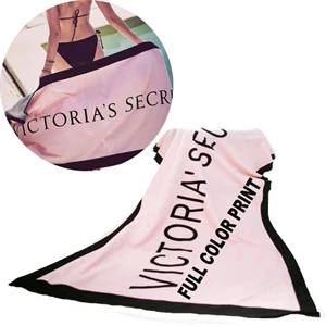 Full Colored Edge Beach Towel