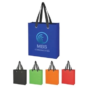 Non-Woven Grommet Tote Bag | https://www.bestnamebadges.com