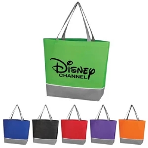 Non-Woven Overtime Tote Bag | https://www.bestnamebadges.com