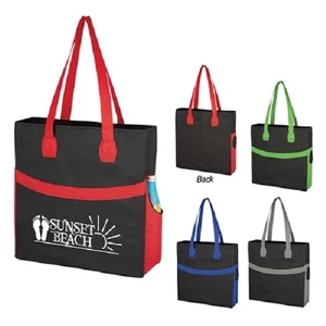 Non-Woven Sahara Tote Bag | https://www.bestnamebadges.com