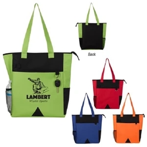 Pyramid Tote Bag | https://www.bestnamebadges.com