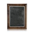 Double Etch Plaq - Walnut Rolled Edge | https://www.bestnamebadges.com