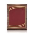 Sedgewick/Marietta - Walnut/Red | https://www.bestnamebadges.com