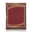 Sedgewick/Marietta - Walnut/Red | https://www.bestnamebadges.com