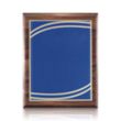 Sedgewick/Marietta - Walnut/Blue | https://www.bestnamebadges.com