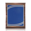 Sedgewick/Marietta - Walnut/Blue | https://www.bestnamebadges.com