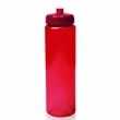 32 oz. Transparent Poly Plastic Sports Water Bottles | https://www.bestnamebadges.com