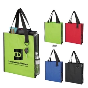 Sneak Peek Tote Bag | https://www.bestnamebadges.com