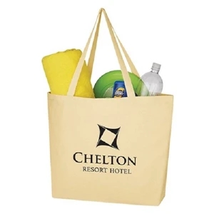 The Outing Cotton Twill Tote Bag | https://www.bestnamebadges.com