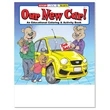 Our New Car Coloring and Activity Book Fun Pack | https://www.bestnamebadges.com