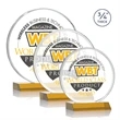 Blackpool VividPrint™ Award - Amber | https://www.bestnamebadges.com