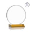 Blackpool VividPrint™ Award - Amber | https://www.bestnamebadges.com