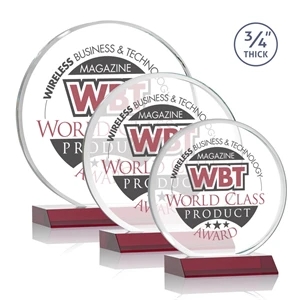 Blackpool VividPrint™ Award - Red | https://www.bestnamebadges.com