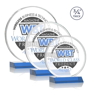 Blackpool VividPrint™ Award - Sky Blue | https://www.bestnamebadges.com