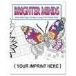 Brighter Minds Adult Coloring and Puzzle Book Combo | https://www.bestnamebadges.com