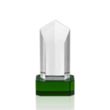 Jolanda Award on Base - Green | https://www.bestnamebadges.com