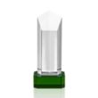 Jolanda Award on Base - Green | https://www.bestnamebadges.com