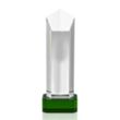 Jolanda Award on Base - Green | https://www.bestnamebadges.com