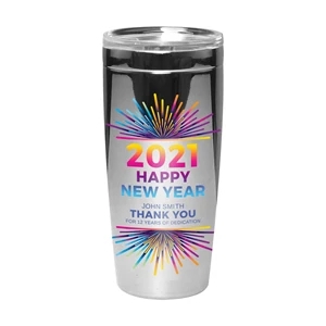 The Viking Collection® Electroplated Nova Tumbler - 20 oz. | https://www.bestnamebadges.com