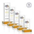 Holmes VividPrint™ Award - Amber | https://www.bestnamebadges.com