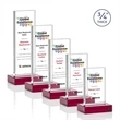 Holmes VividPrint™ Award - Red | https://www.bestnamebadges.com