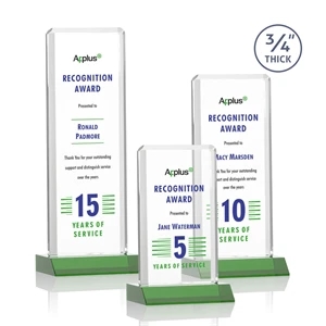 Southport VividPrint™ Award - Green | https://www.bestnamebadges.com
