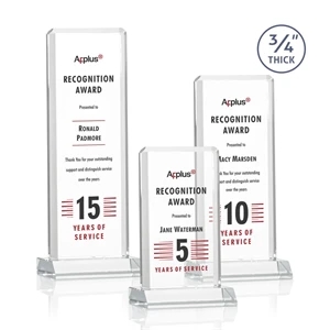 Southport VividPrint™ Award - Clear | https://www.bestnamebadges.com