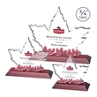 Maple Leaf VividPrint™ Award - Red | https://www.bestnamebadges.com
