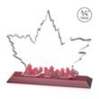 Maple Leaf VividPrint™ Award - Red | https://www.bestnamebadges.com