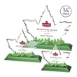 Maple Leaf VividPrint™ Award - Green | https://www.bestnamebadges.com